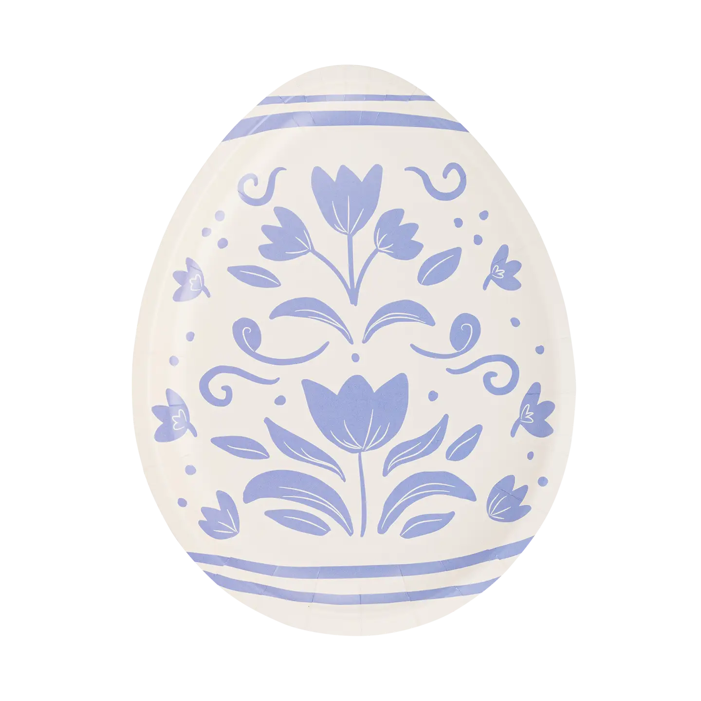 Floral Egg Plate