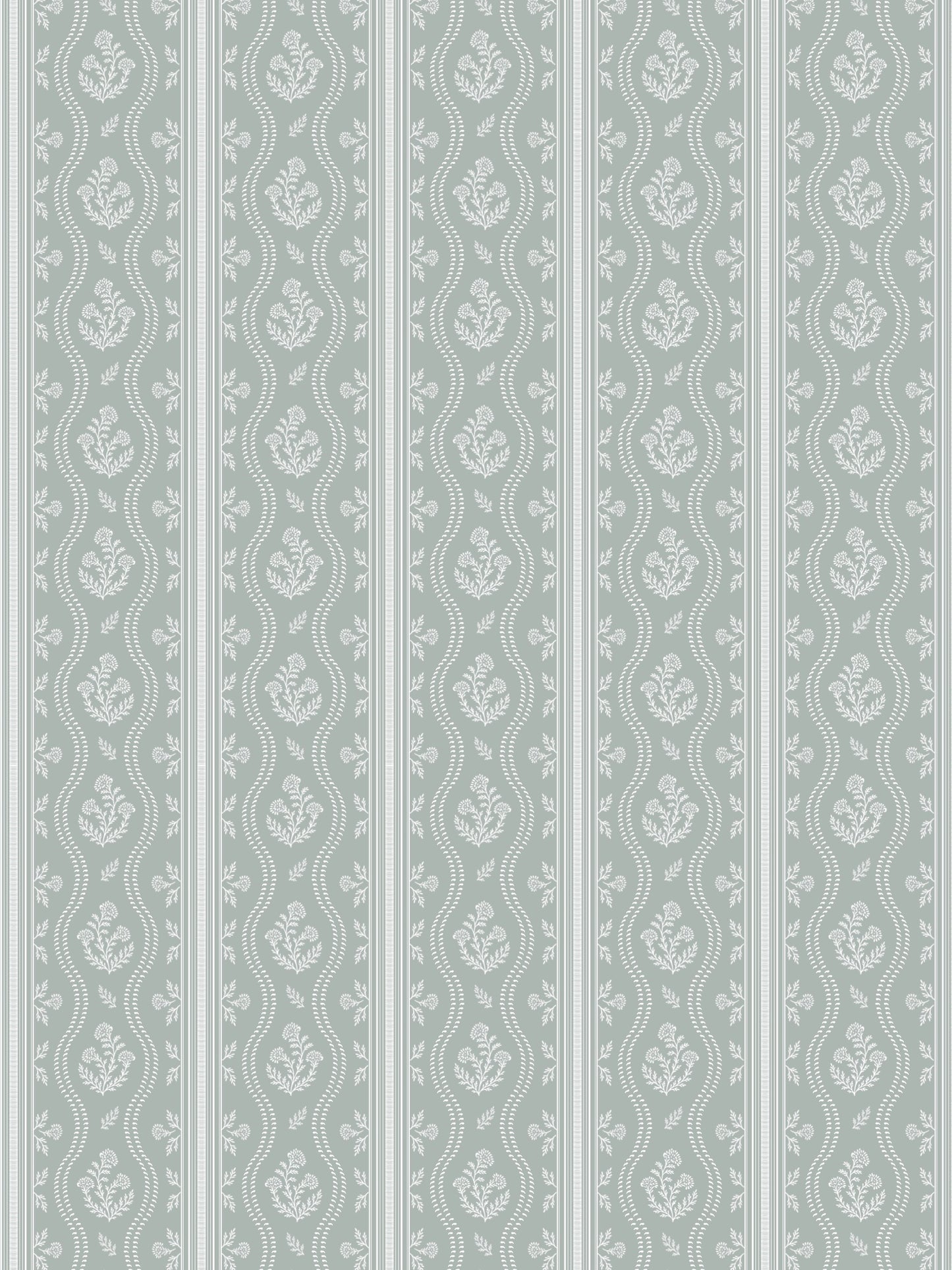 Ellie Wrapping Paper in Silver Sage