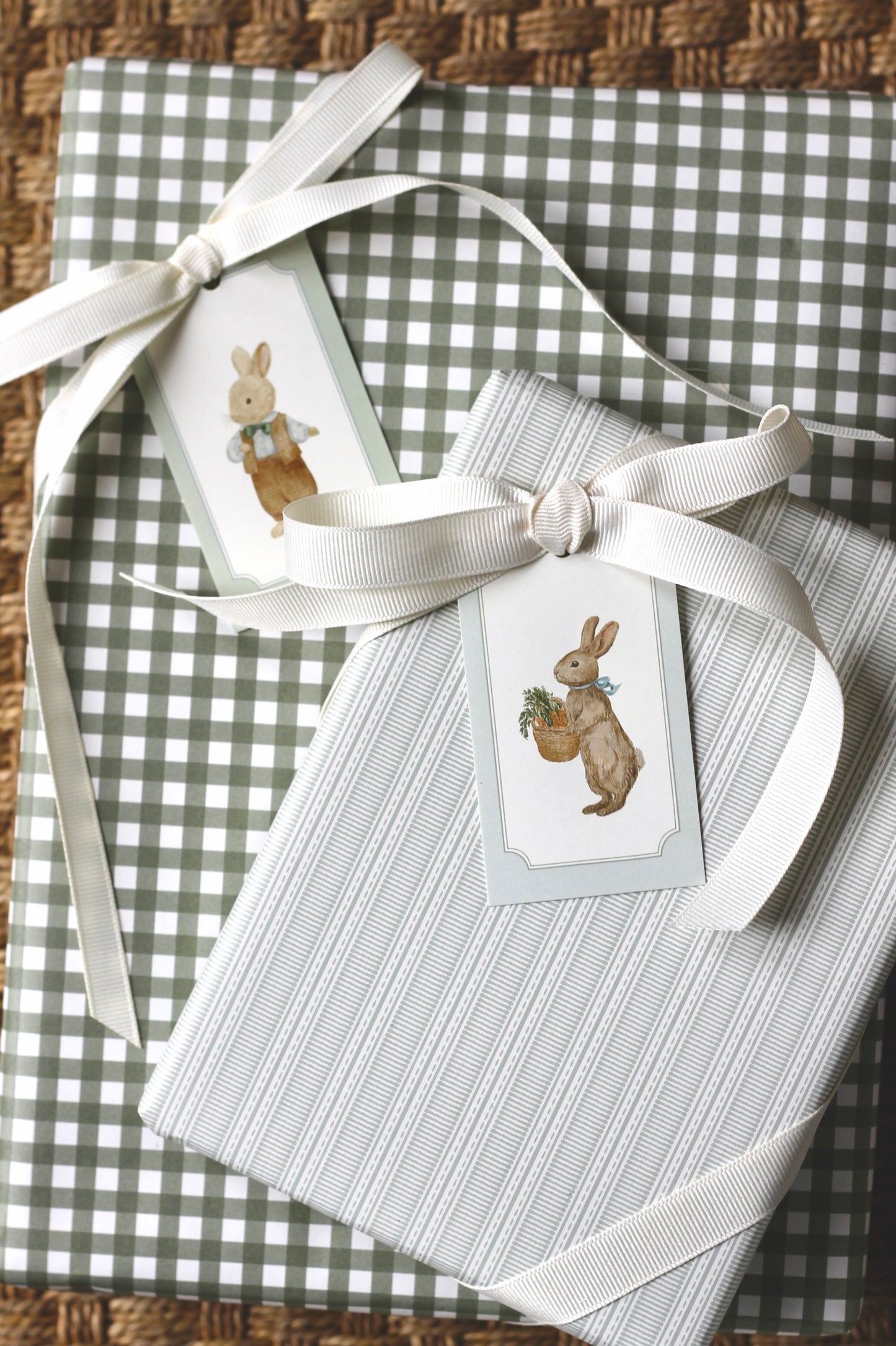 Grosgrain Stripe Wrapping Papers