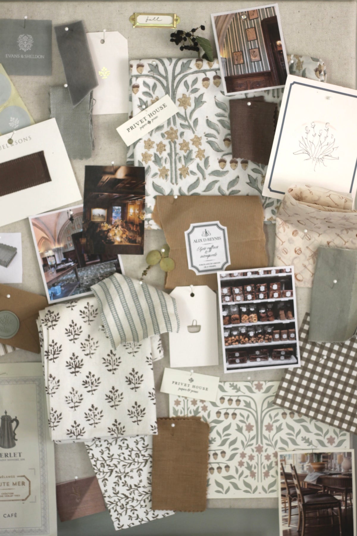 Oak Tree Fabric by the Yard