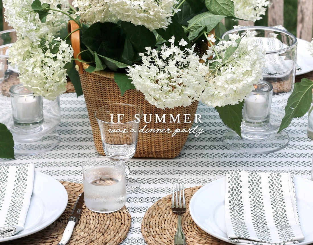 If Summer Was a Dinner Party