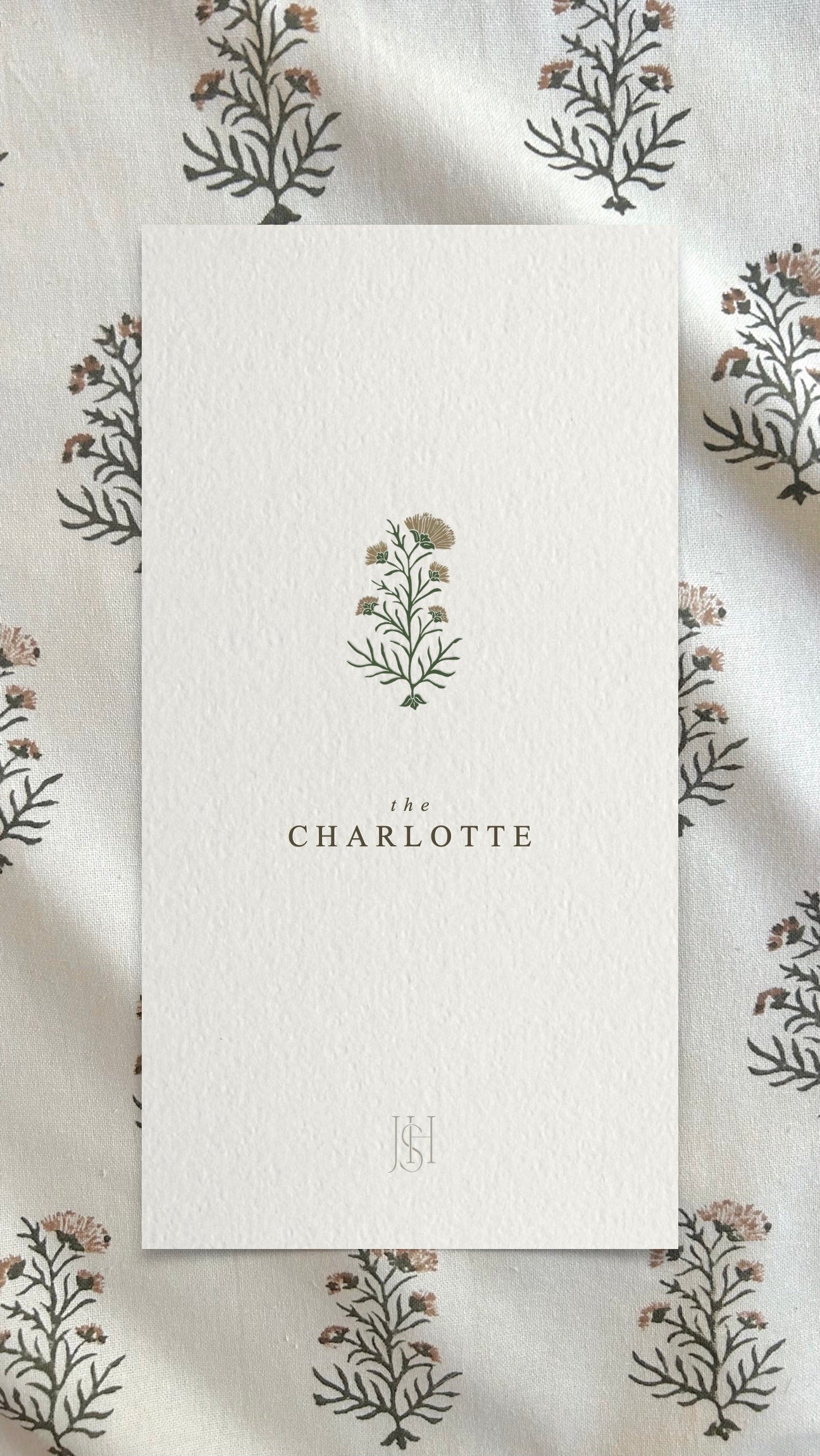 Charlotte Napkins, Spruce & Gold