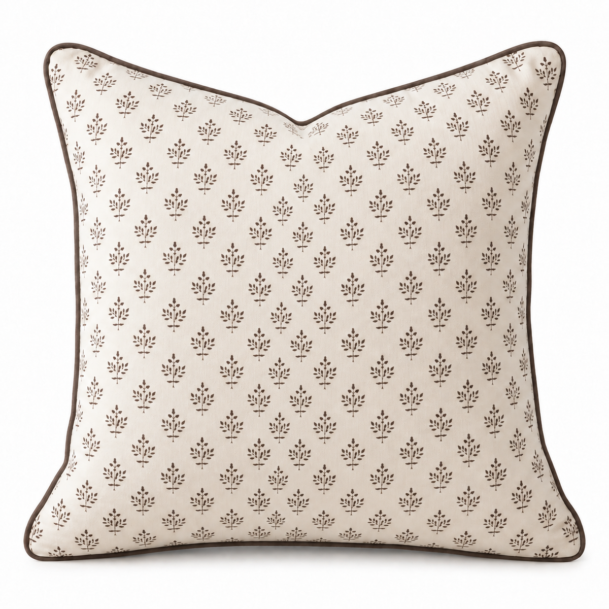 Privet Berry in Chocolate with Piping Pillow Covers