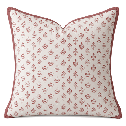 Privet Berry Pillow Covers | Rose Trim