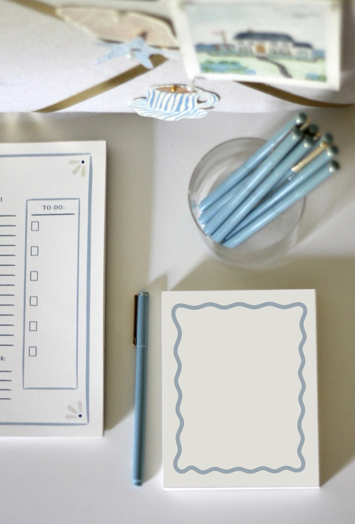 EH Coastal Wave Stationery Set