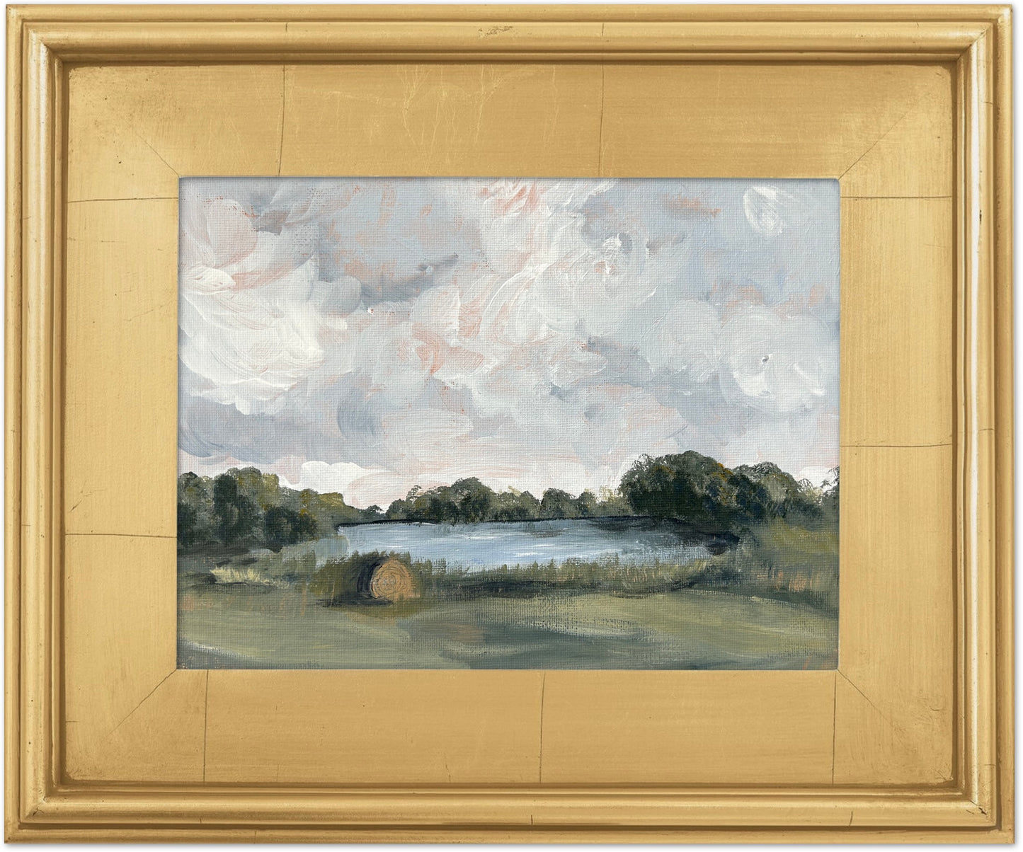 Gravel Road Views Painting Prints