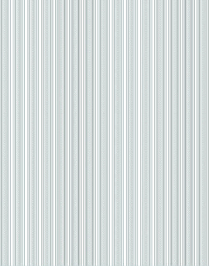 Grosgrain Stripe Wrapping Paper in Silver Sage