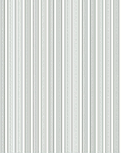 Grosgrain Stripe Wrapping Paper in Silver Sage