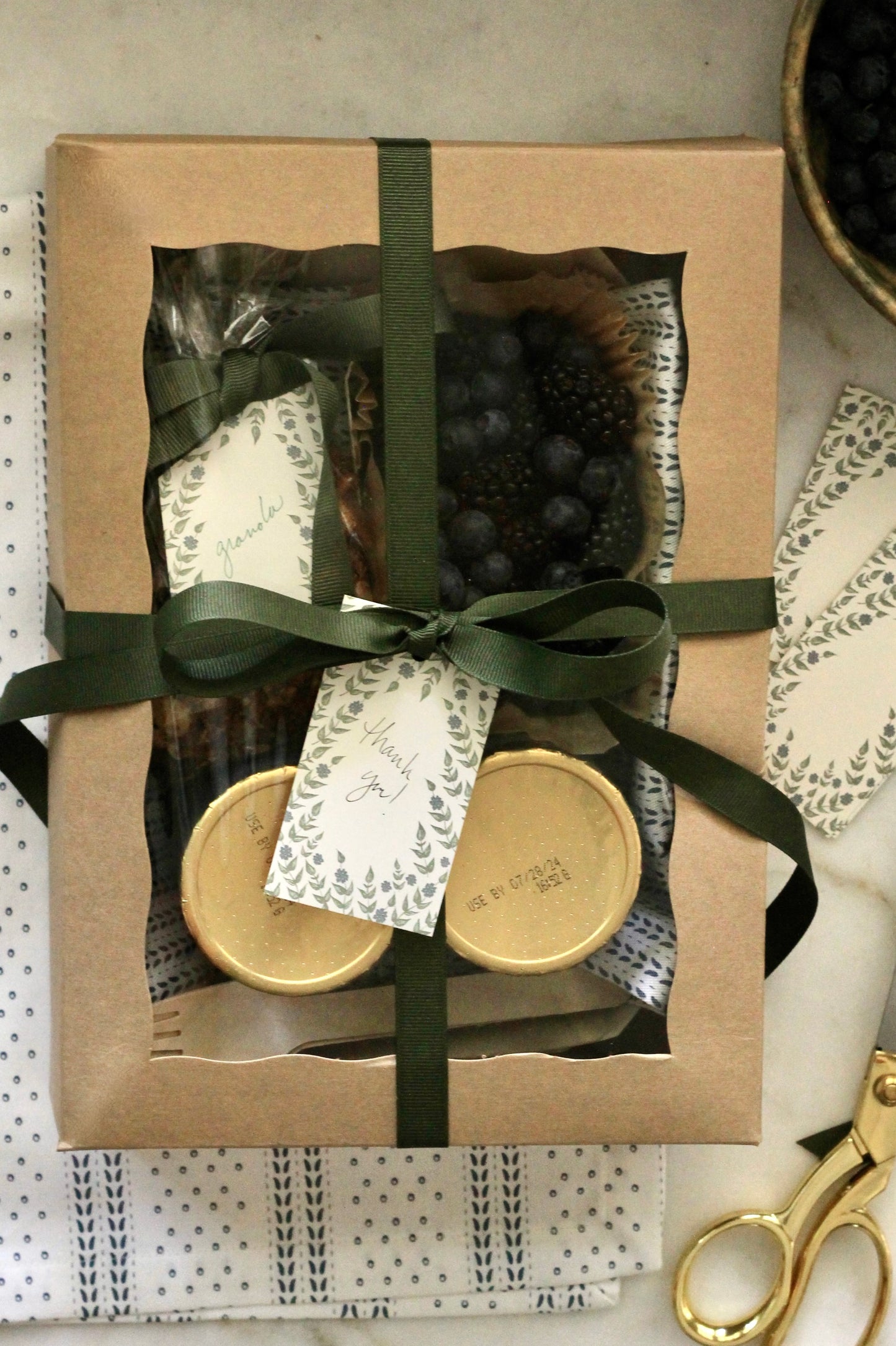 Wooden Basket - Flat