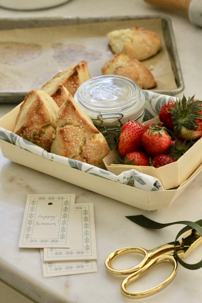 Wooden Basket - Flat