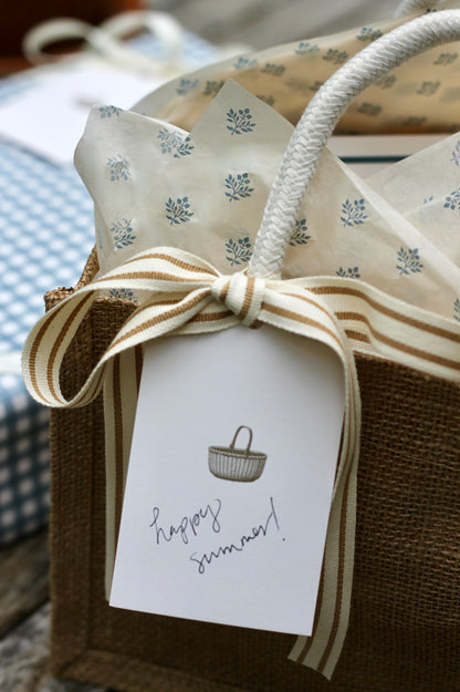Small Burlap Bag