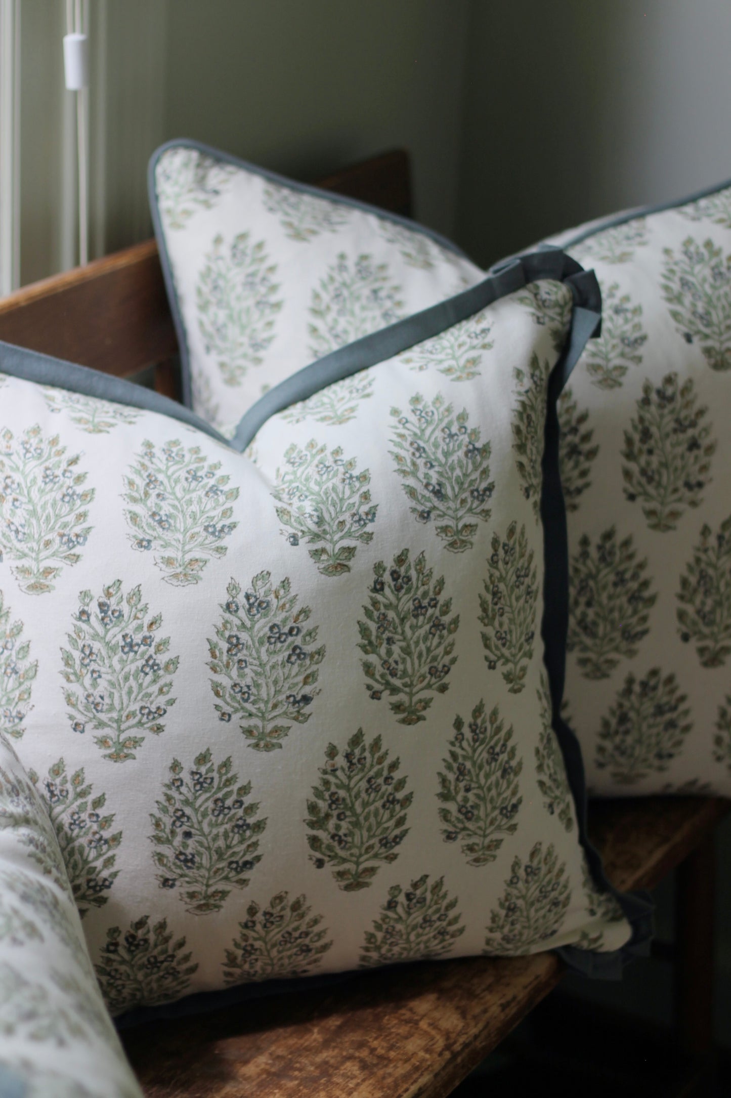 Nantucket Blue Hydrangea Pillow Covers