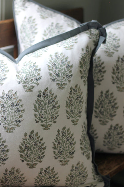 Nantucket Blue Hydrangea Pillow Covers