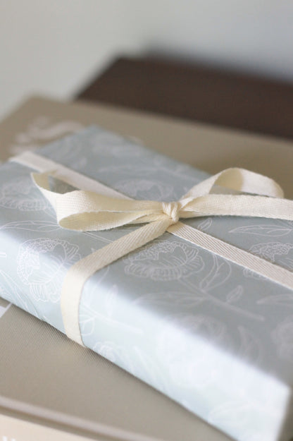EH Wrapping Paper - Peony, Sage