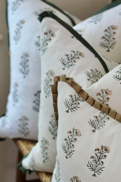 Charlotte Pillow Covers | Spruce & Gold
