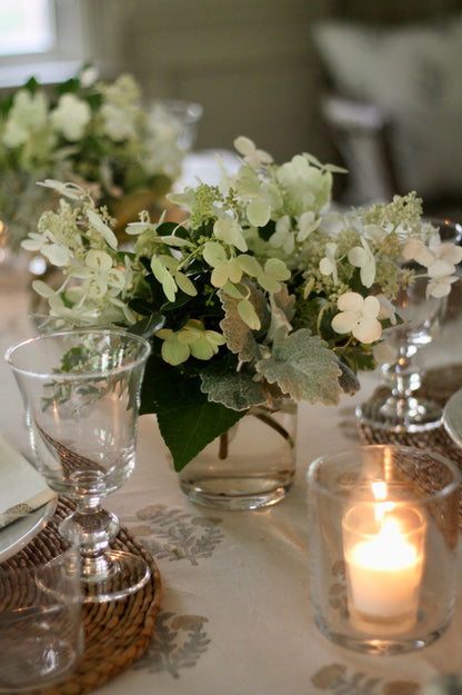 Thick Glass Vase & Candleholder