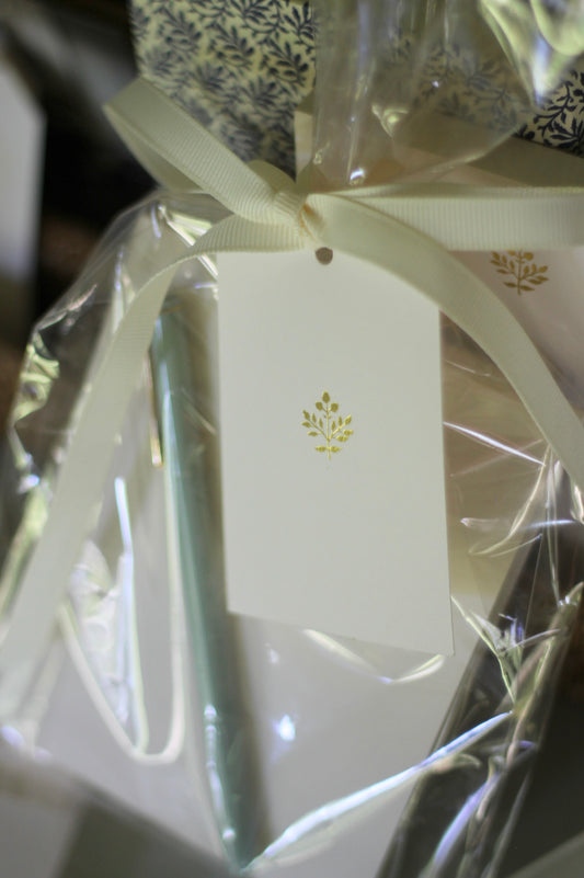 Privet Berry Tags in Gold