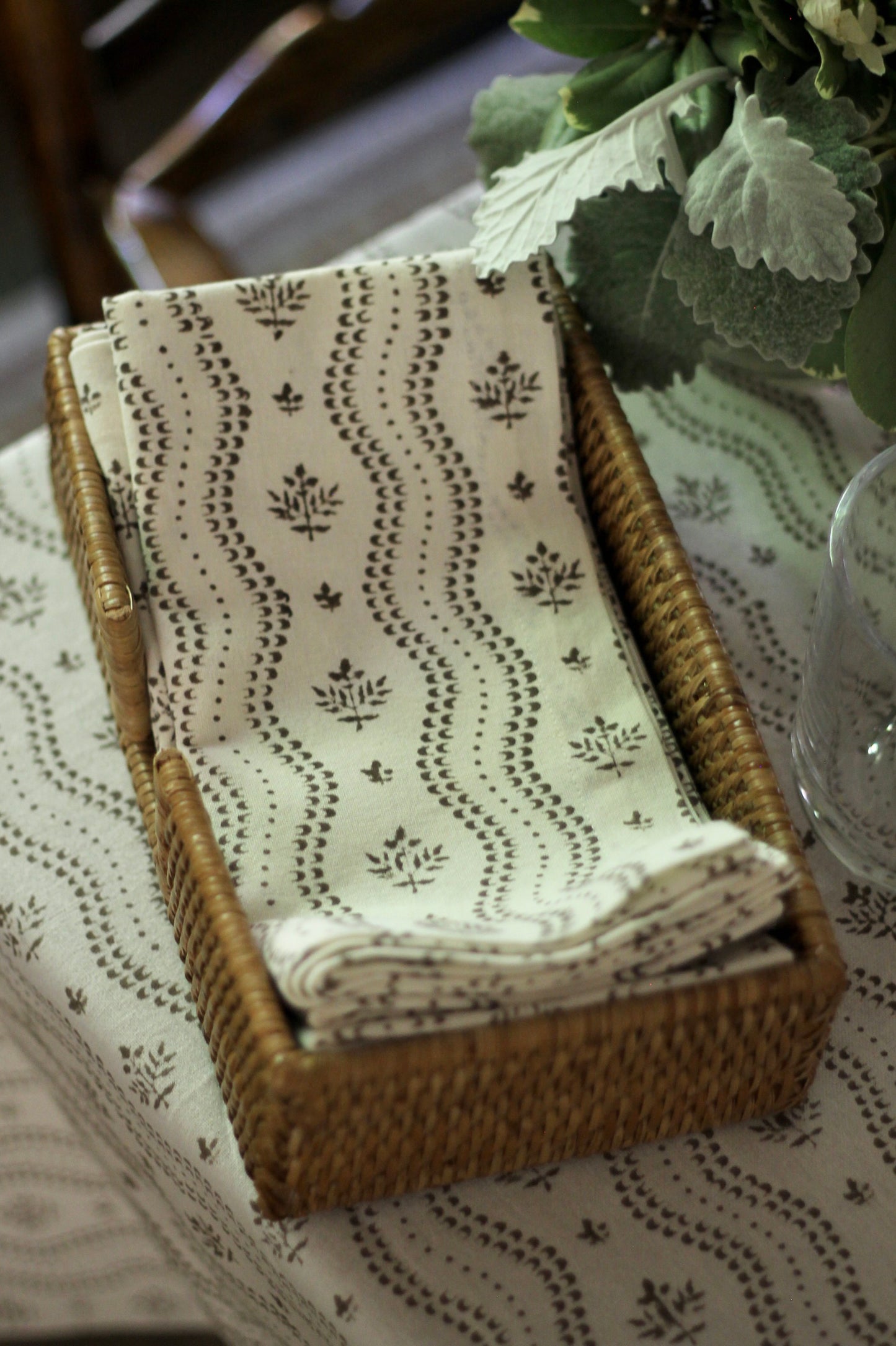 Georgette in Chocolate Napkins