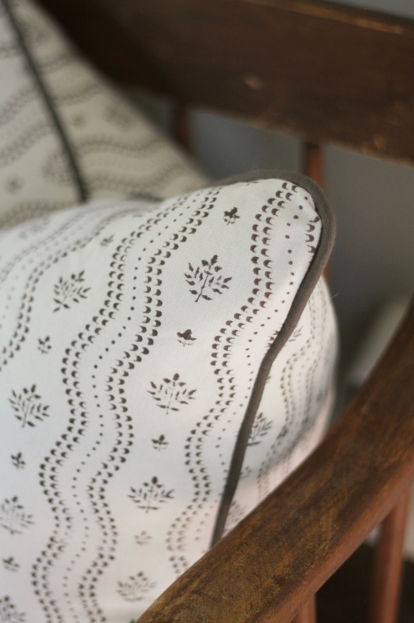 Georgette in Chocolate Pillow Covers