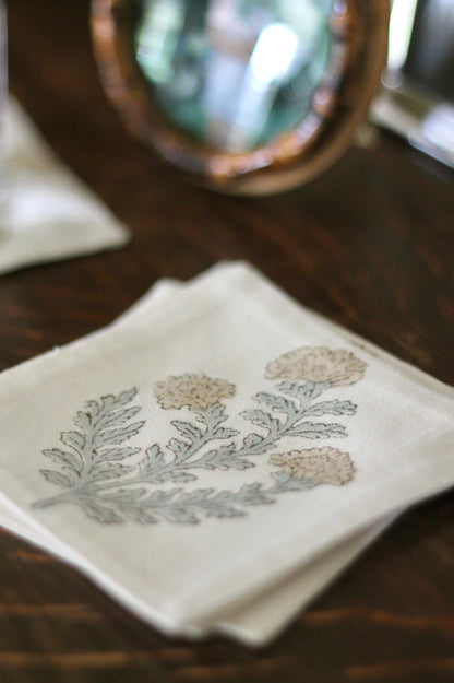 Block Print Coasters Cotton Coasters