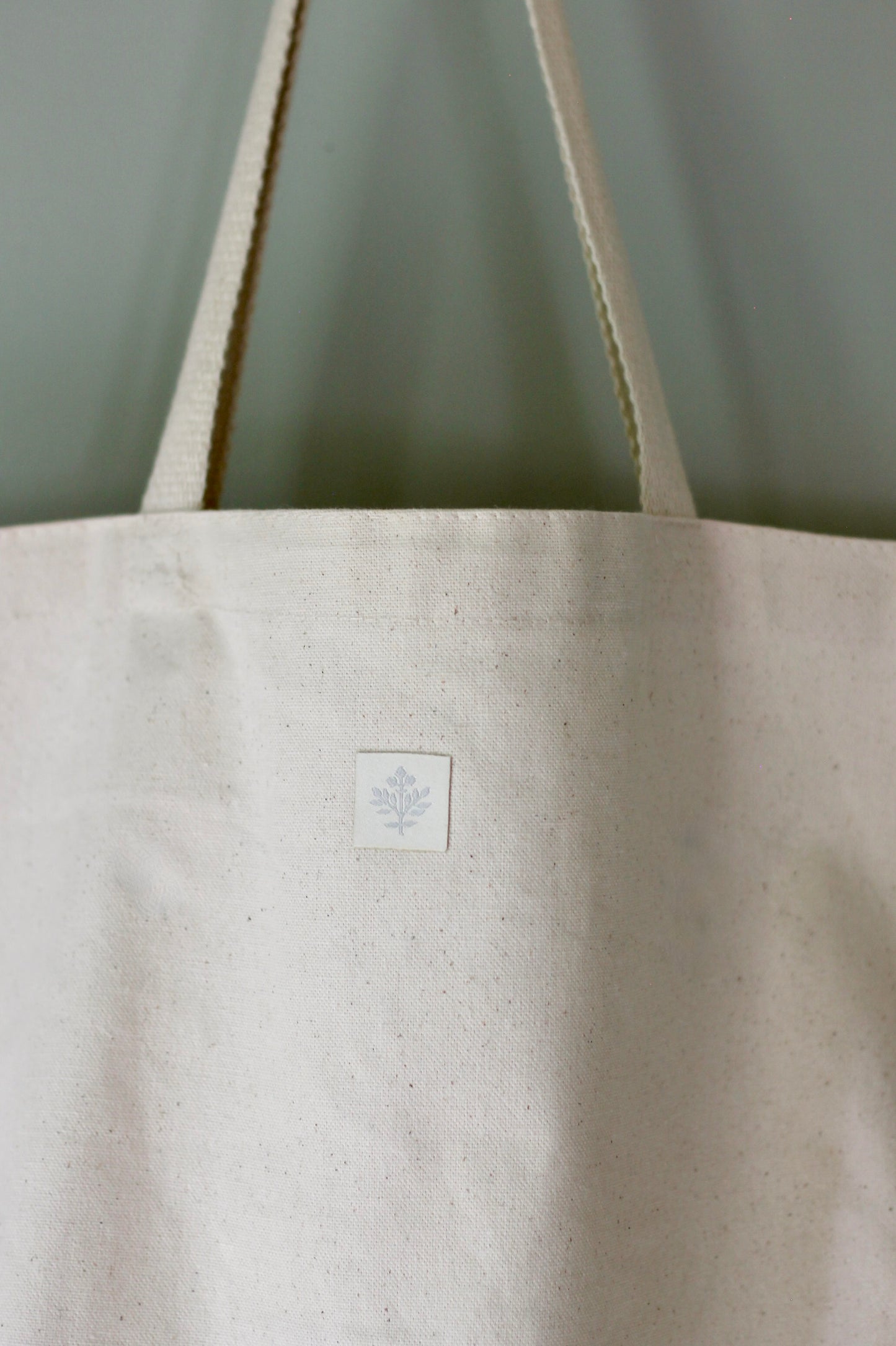 Labeled Market Tote