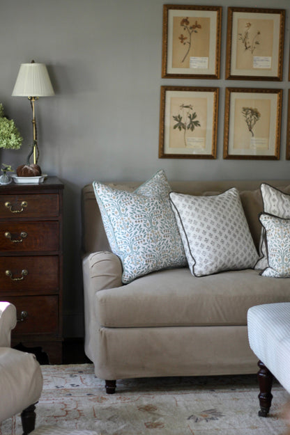 Privet Berry in Walnut Pillow Covers