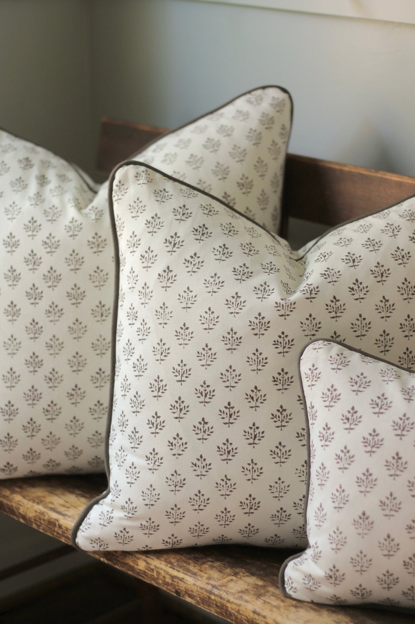 Privet Berry in Walnut Pillow Covers