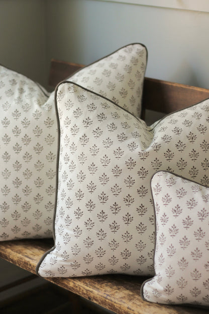 Privet Berry in Walnut Pillow Covers