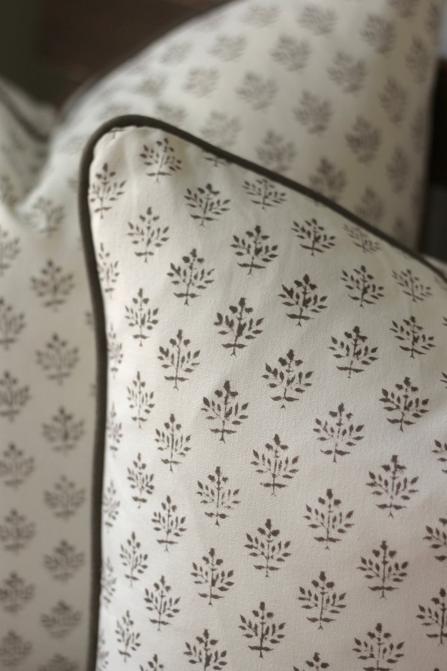 Privet Berry in Walnut Pillow Covers