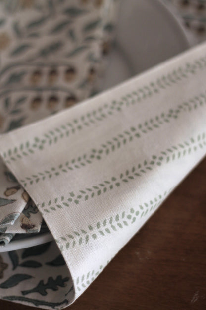 Oak Tree and Stripe Placemats