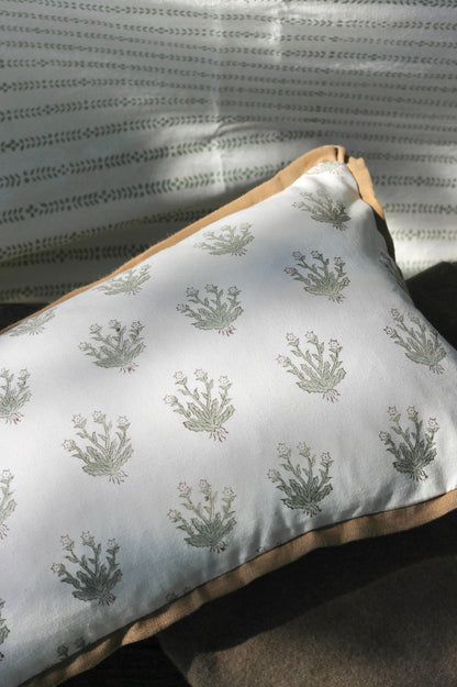 Herbarium Pillow Covers | Chestnut Flange
