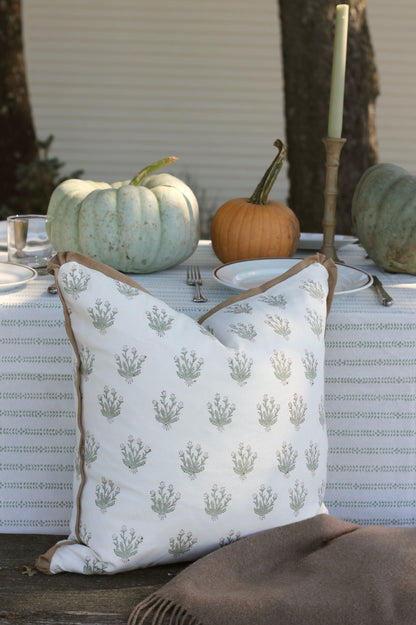 Herbarium Pillow Covers | Chestnut Flange