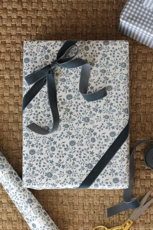 Tessa's Wildflower Slate Wrapping Paper - Tessa Foley + PH