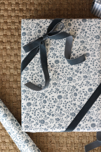 Tessa's Wildflower Slate Wrapping Paper - Tessa Foley + PH