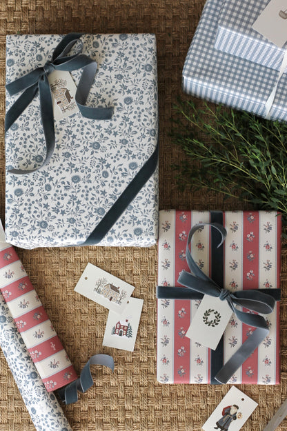 Tessa's Wildflower Slate Wrapping Paper - Tessa Foley + PH