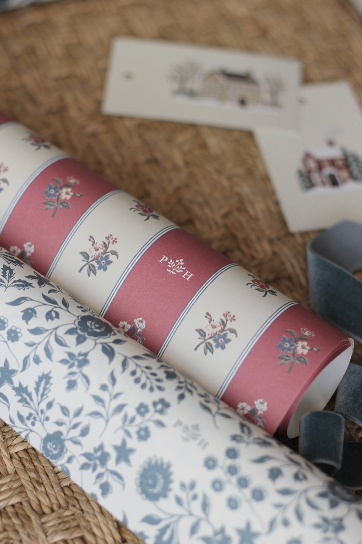 Tessa's Stripe Wrapping Paper - Tessa Foley + PH