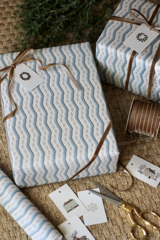 French Stripe Wrapping Paper - Lee Ann Thornton + PH