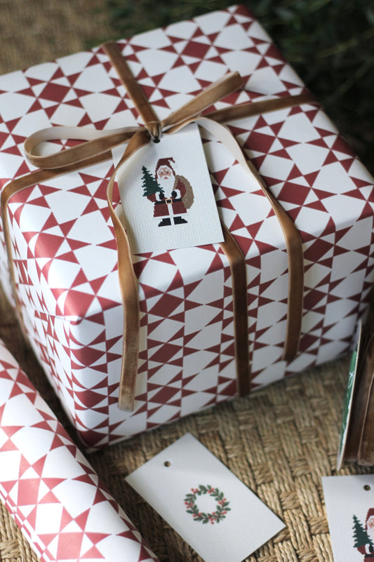 Americana Quilt Wrapping Paper - LeeAnn Thornton + PH