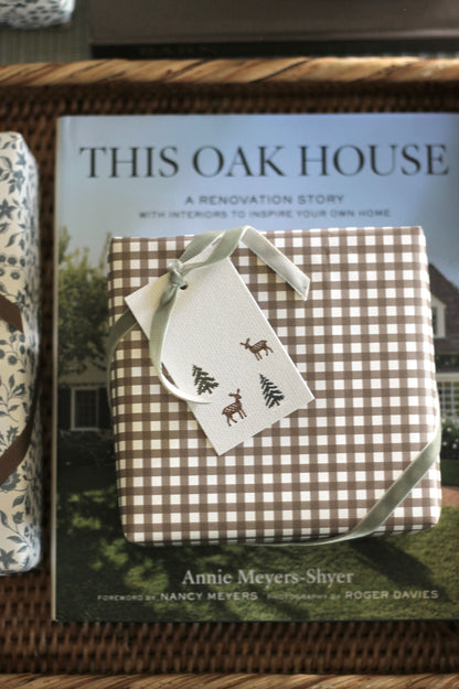 Woodland Needlepoint Tags