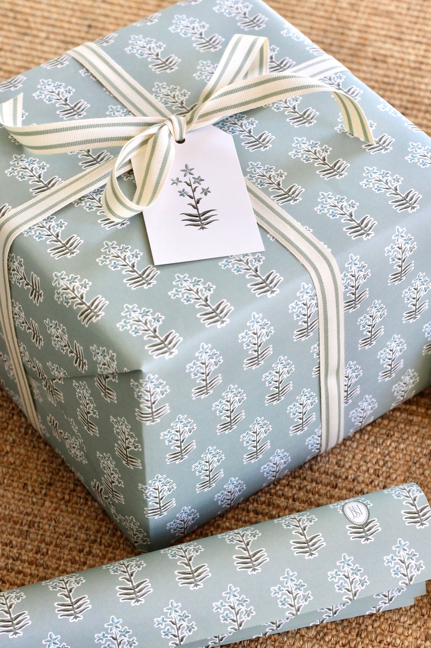 Emma Flower Wrapping Papers