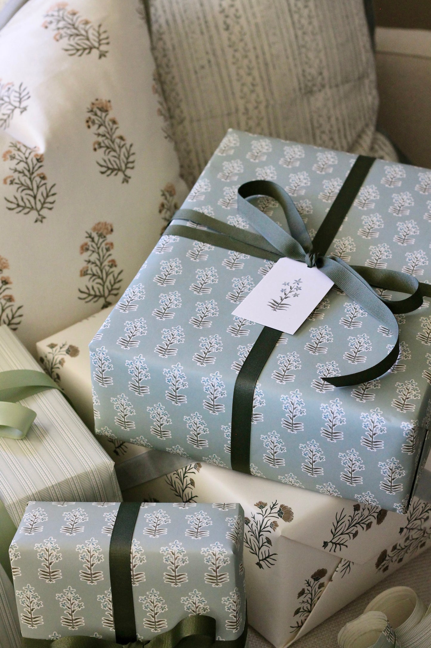 Emma Flower Wrapping Papers