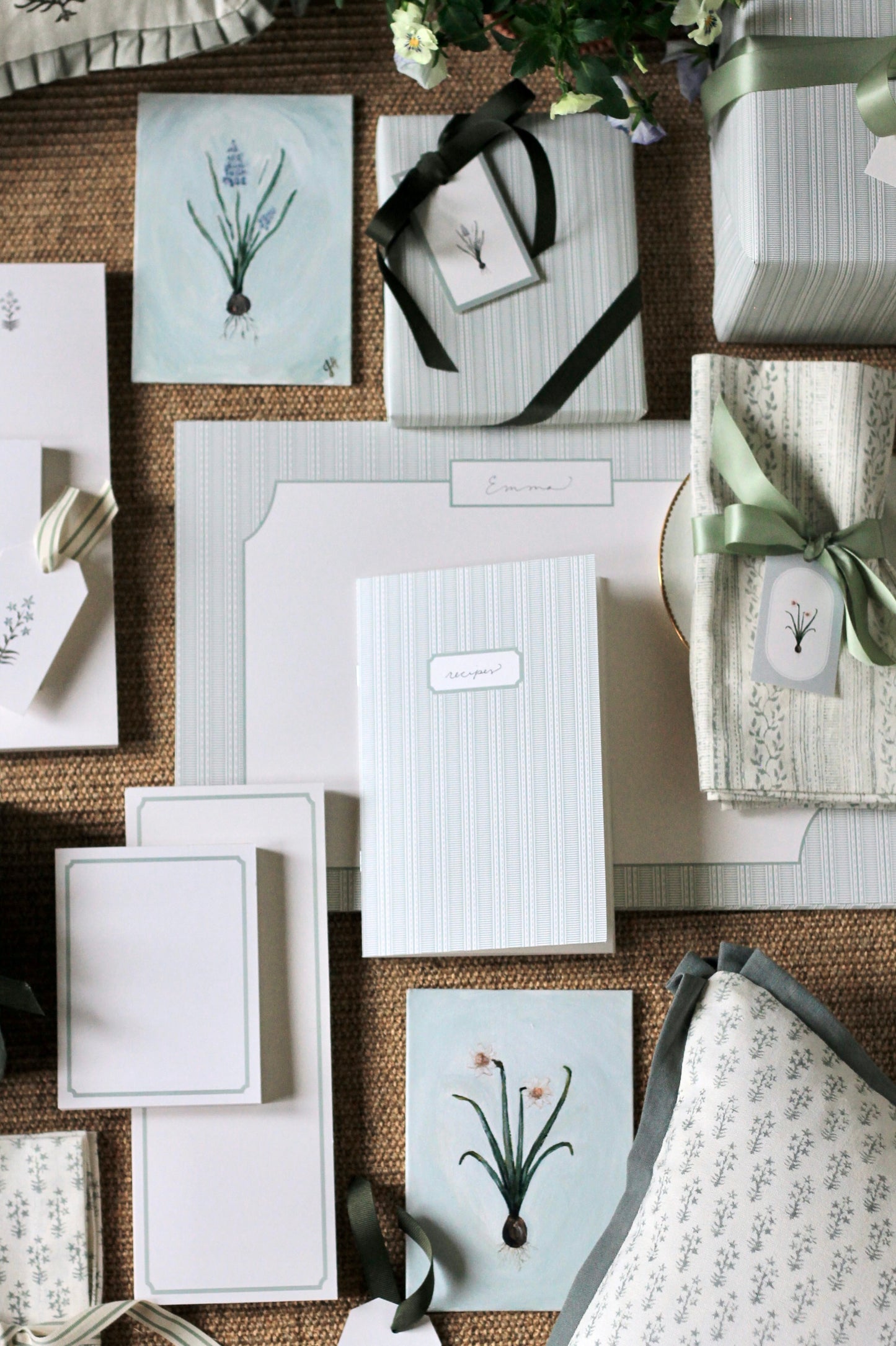Grosgrain Stripe Wrapping Papers