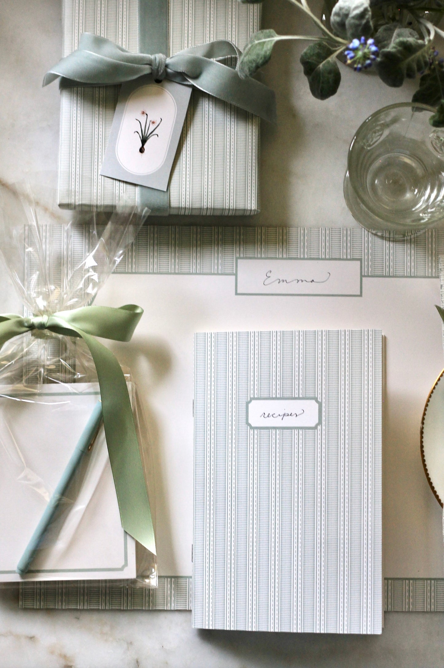 Grosgrain Stripe Wrapping Papers