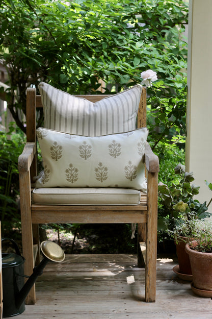 Outdoor Emma Pillow Covers in Wheat | 3 Sizes