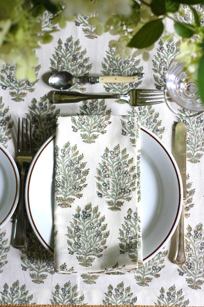 Hydrangea in Slate Napkins