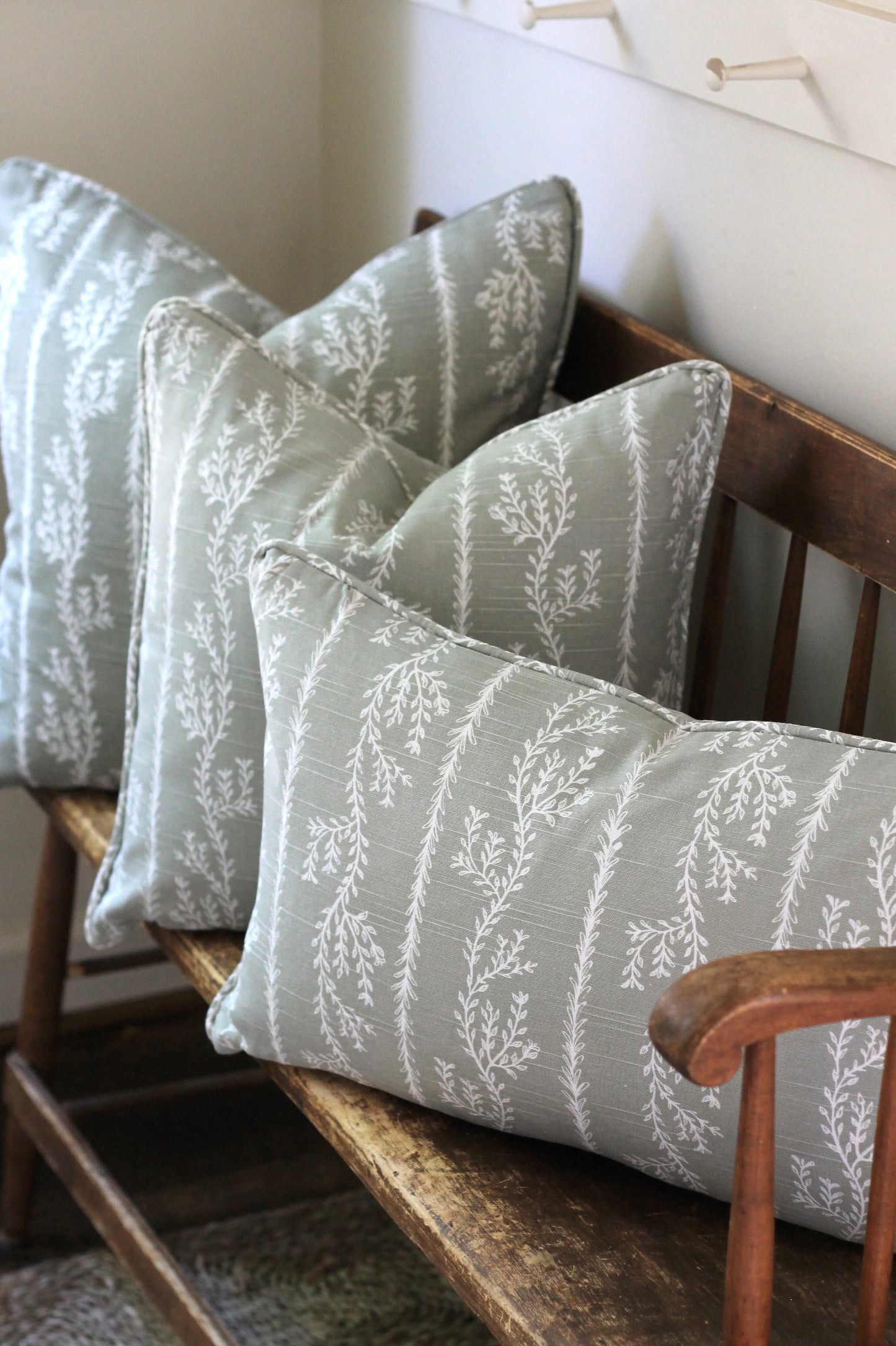 Potager Pillow Covers in English Green | 3 sizes