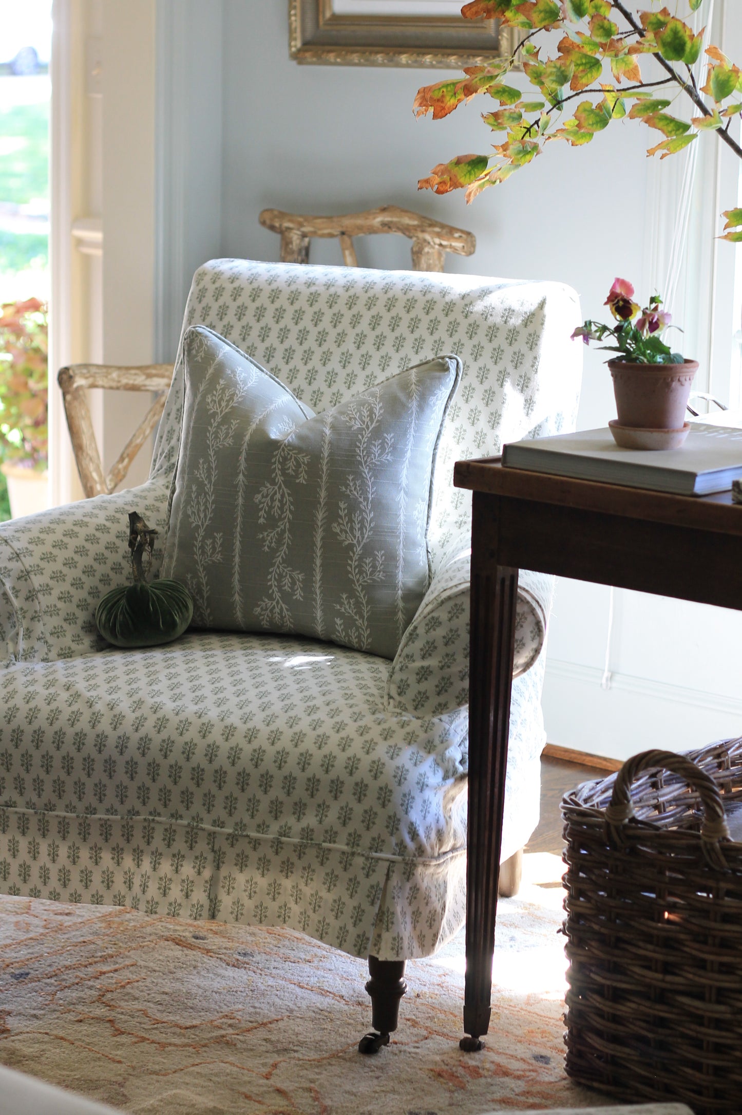 Potager Pillow Covers in English Green | 3 sizes