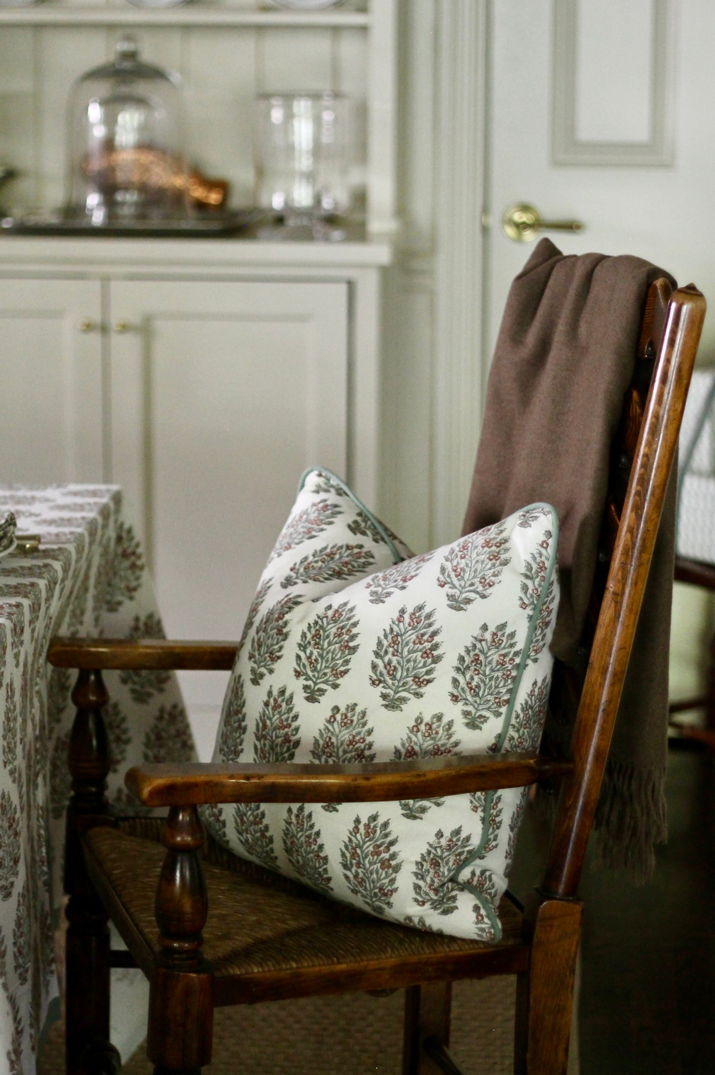 Hydrangea in Woodrose Tablecloths | 2 sizes