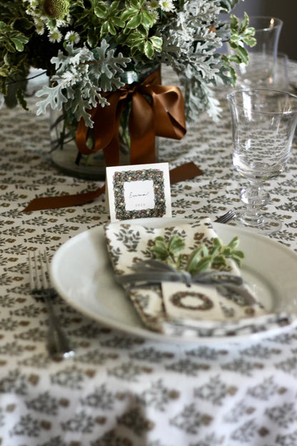 Holiday Harvest Wreath Tags - Set of 10
