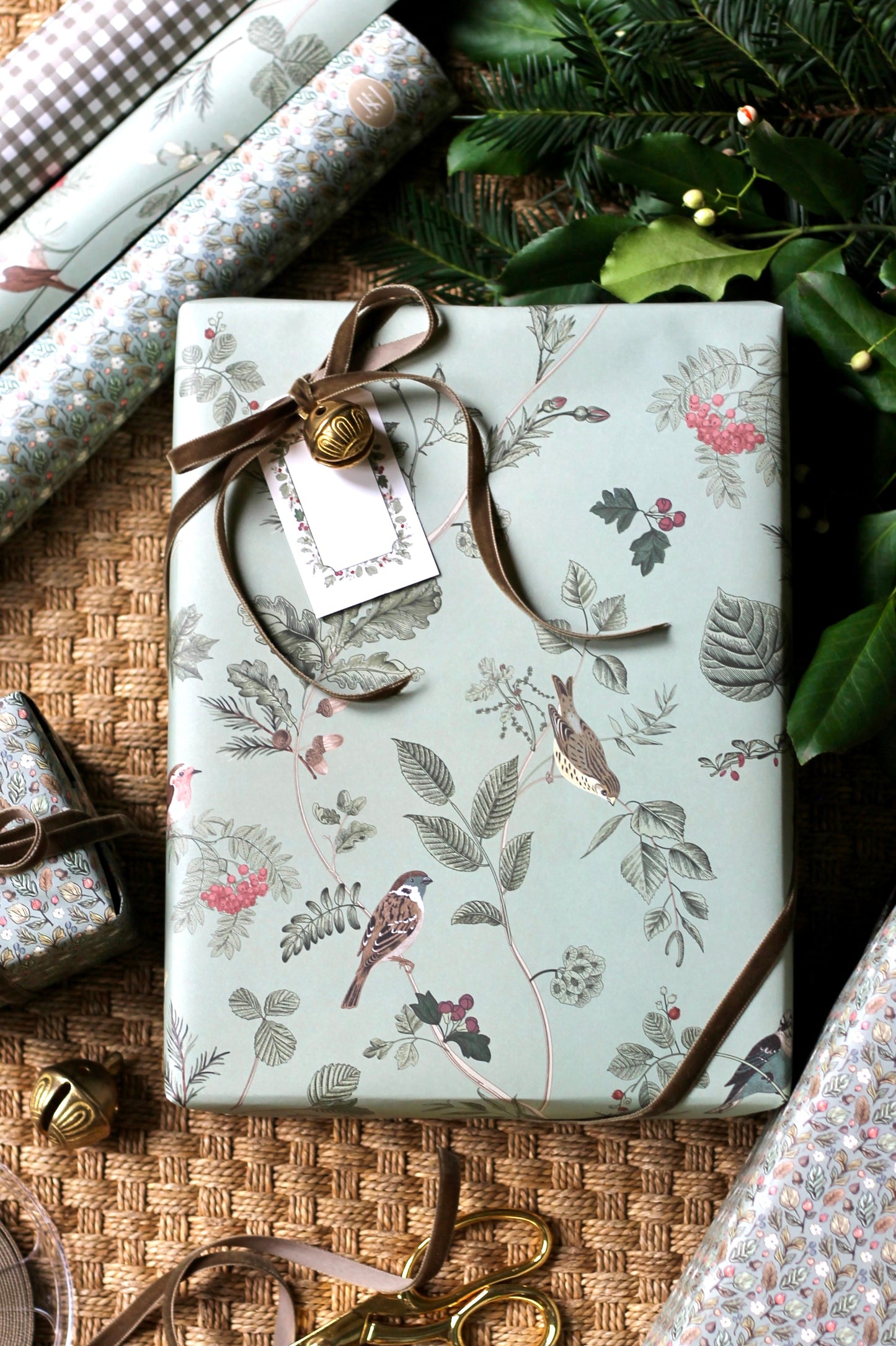Botanical Border Tags